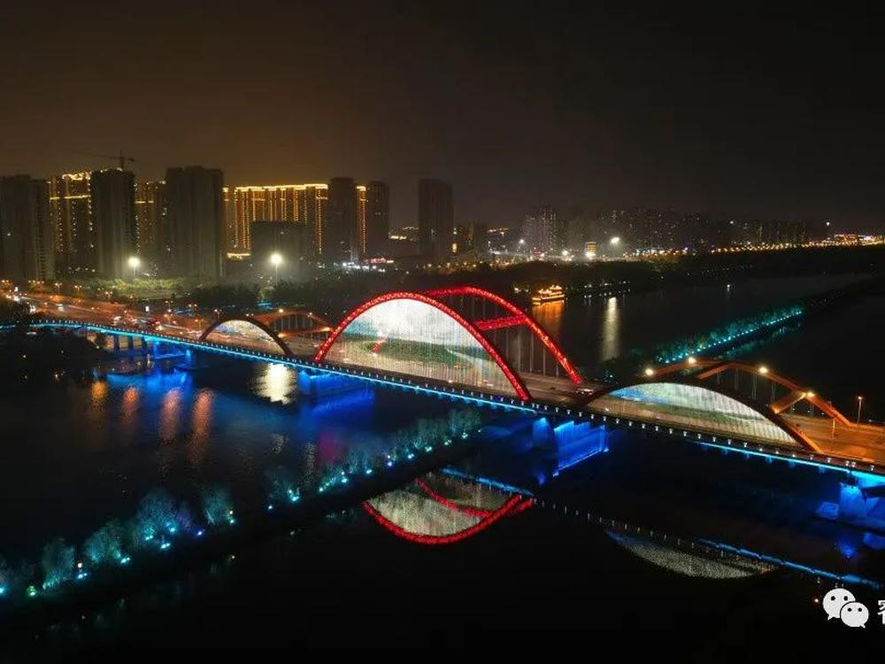 臨汾市鑼鼓大橋、西關(guān)彩虹橋和平陽大橋橋梁亮化工程